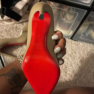 Christian Louboutin beige size 39 purchased 2020.